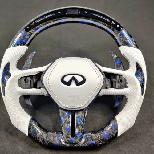 Q60 Infiniti custom carbon fiber steering wheel