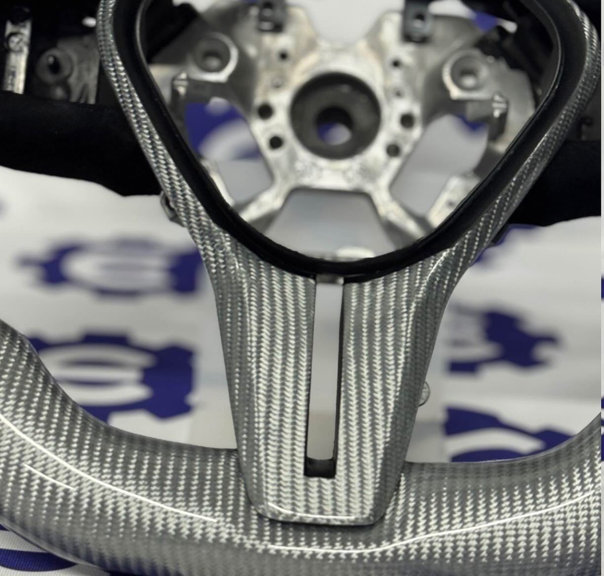 Custom Carbon Fiber Steering Wheel for Infiniti Q50 / Q60 (Performance-Grade, Hand-Crafted) - Image 4