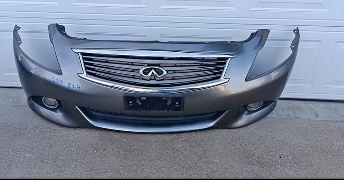 Used Infiniti G37X Front-End Assembly (2011–2013) — Front Bumper, Hood, Left & Right Fenders (OEM)