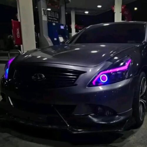 G37 coupe RGBW headlights