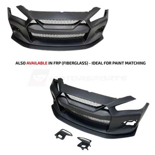 LB-Style Q50 Carbon Fiber Front Bumper Replacement W/ Premium aloss Finish (All 050 Trims 2014- 2024)
