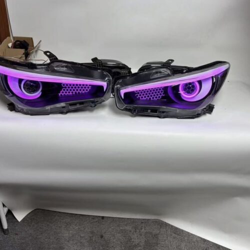 Q50 custom headlights